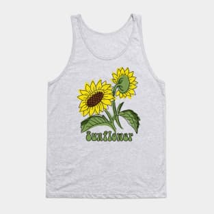 Sunflower Tank Top